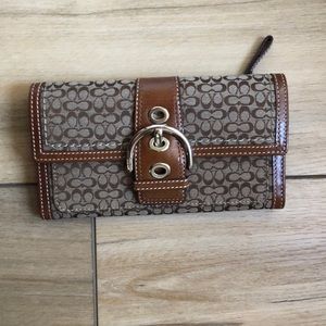 Coach Monogram Wallet